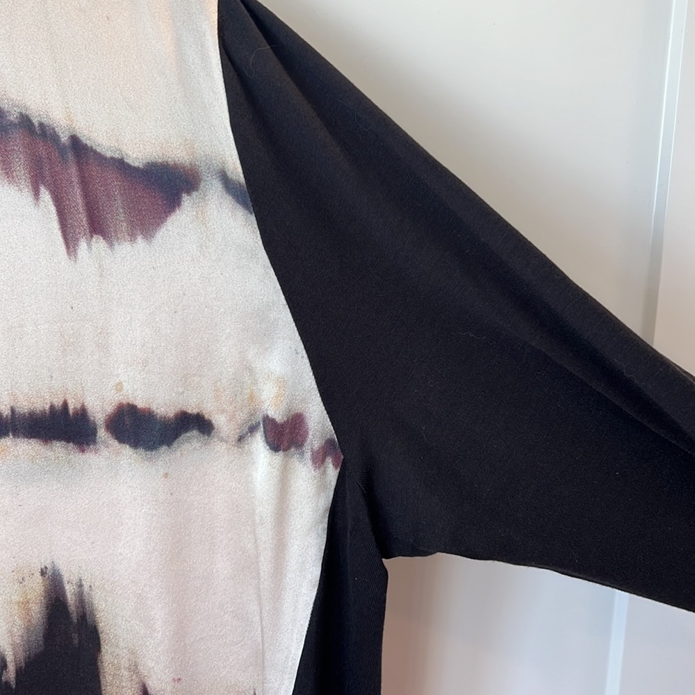 Go By Go Silk Zippy Redux Blouse Top Size M - image 7